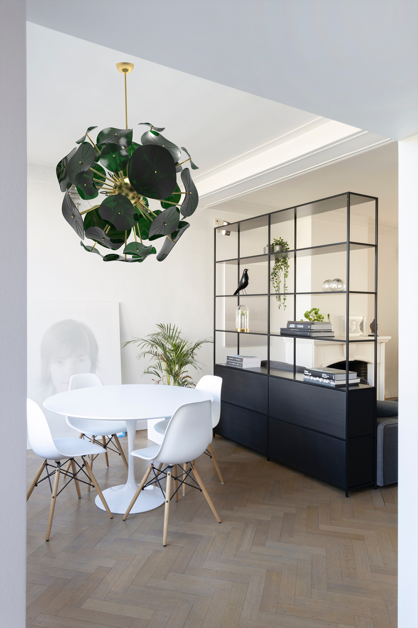 product design  chandelier Lighting Design  light pilea glass design Nature light design Interior