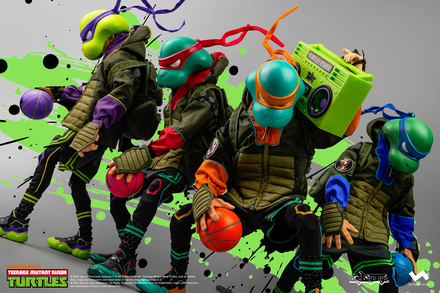 actionfigure arttoys designertoys Leonardo Michelangelo teenage mutant ninja TMNT Turtles