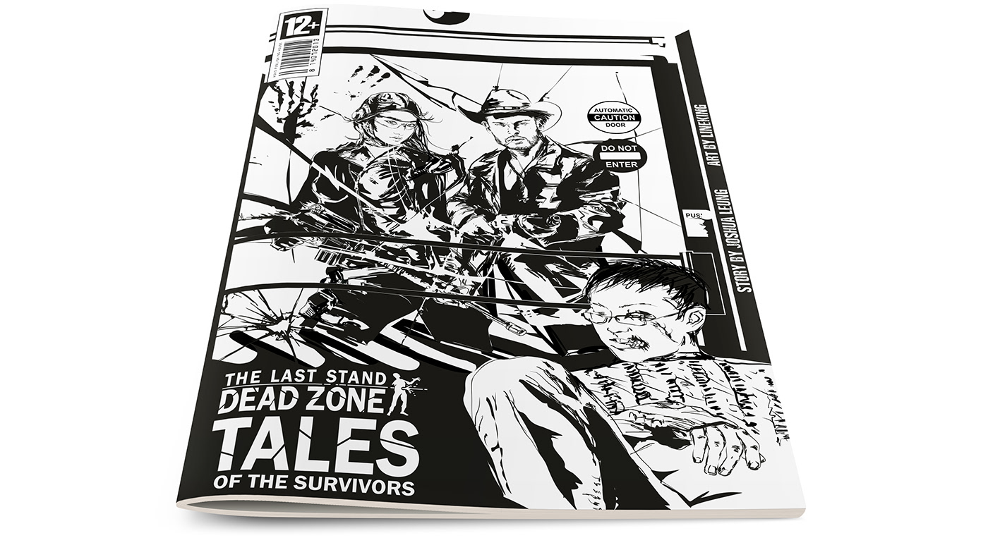 game vector art Lineking last stand dead zone zombie recon soldier crossbow coreldraw vector