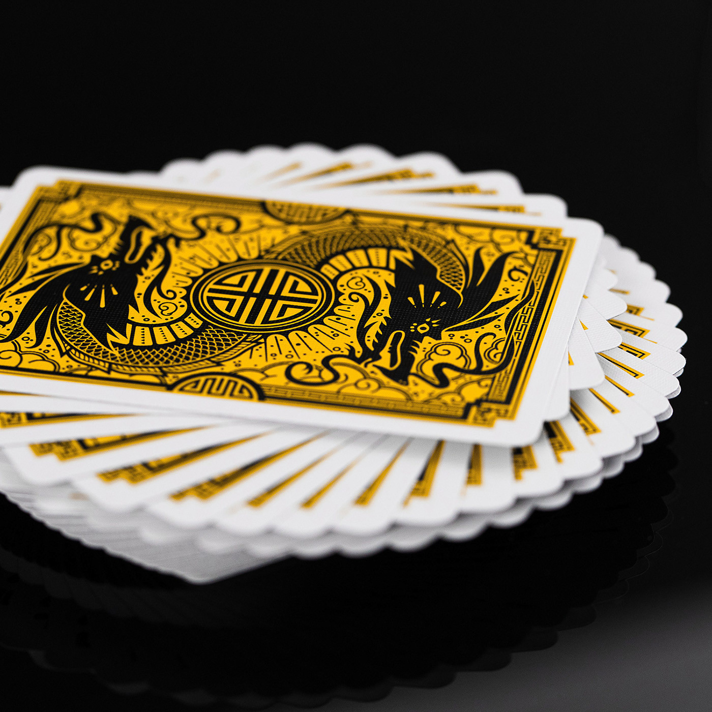 bruce lee Playing Cards cardistry cards Art of play design dragon chinese kungfu