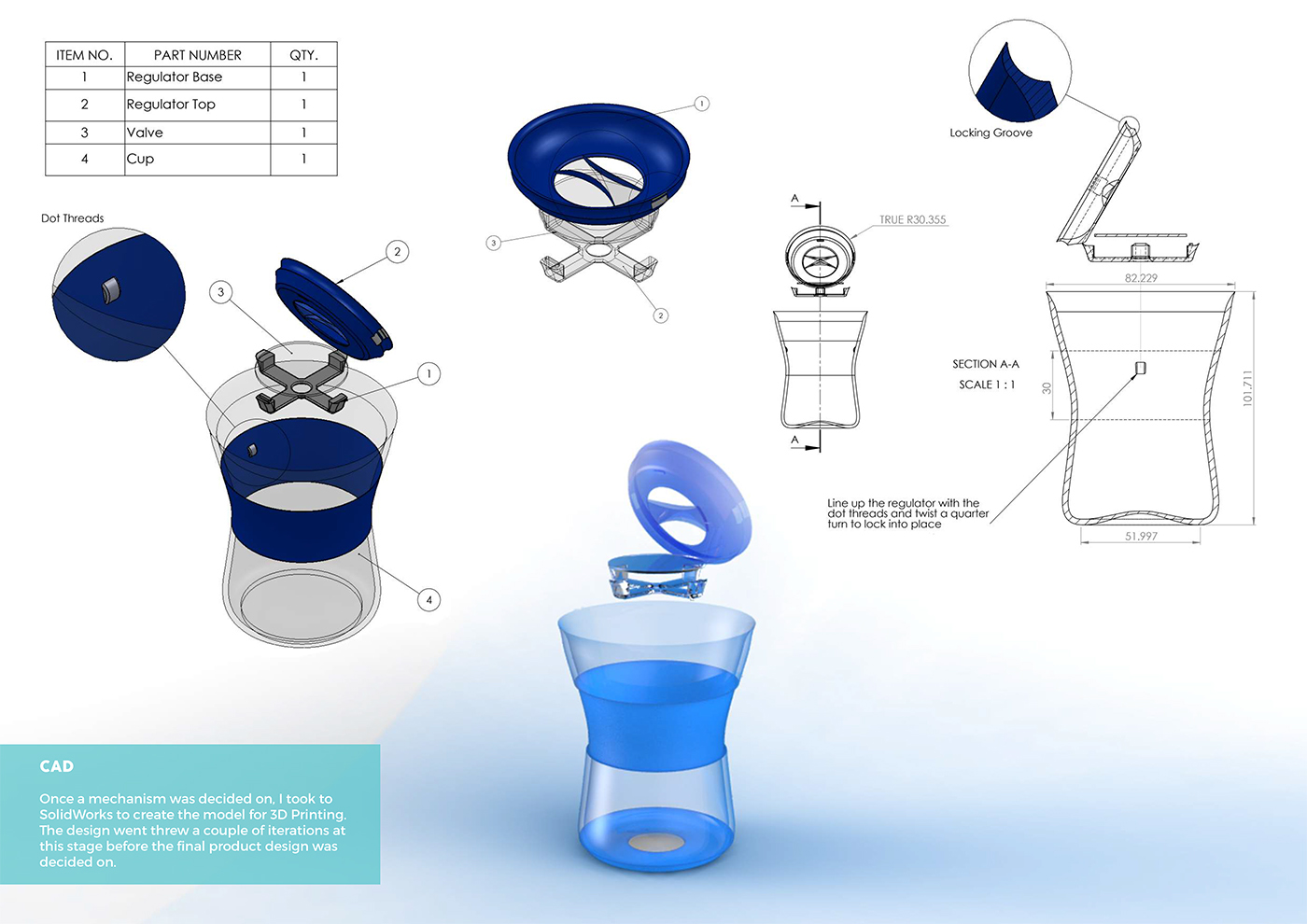 Development Cup user experience Ergonomics sippy cup Child Cup development stop motion