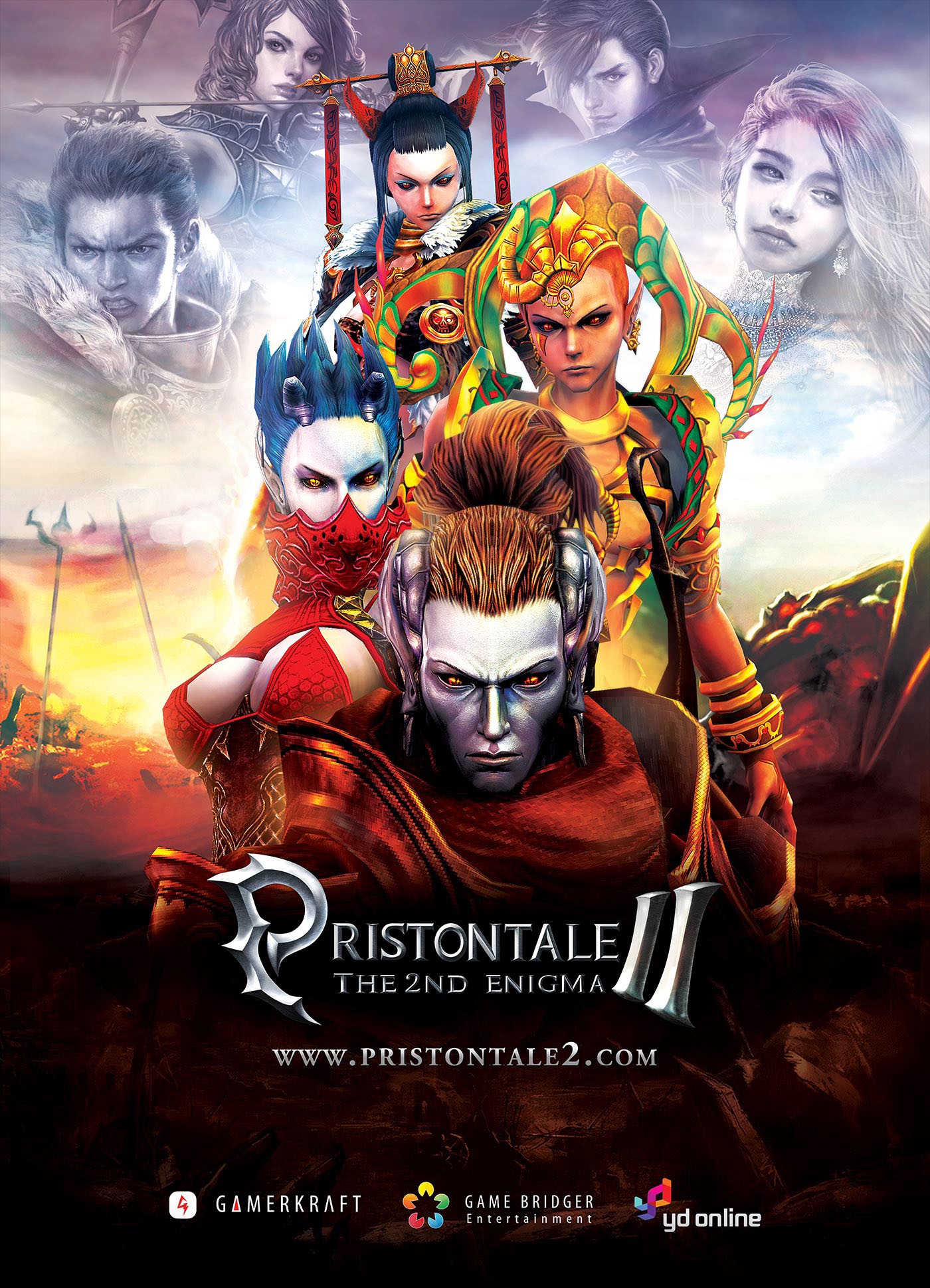 priston tale 2 mmorpg free-to-play Online Games fantasy poster