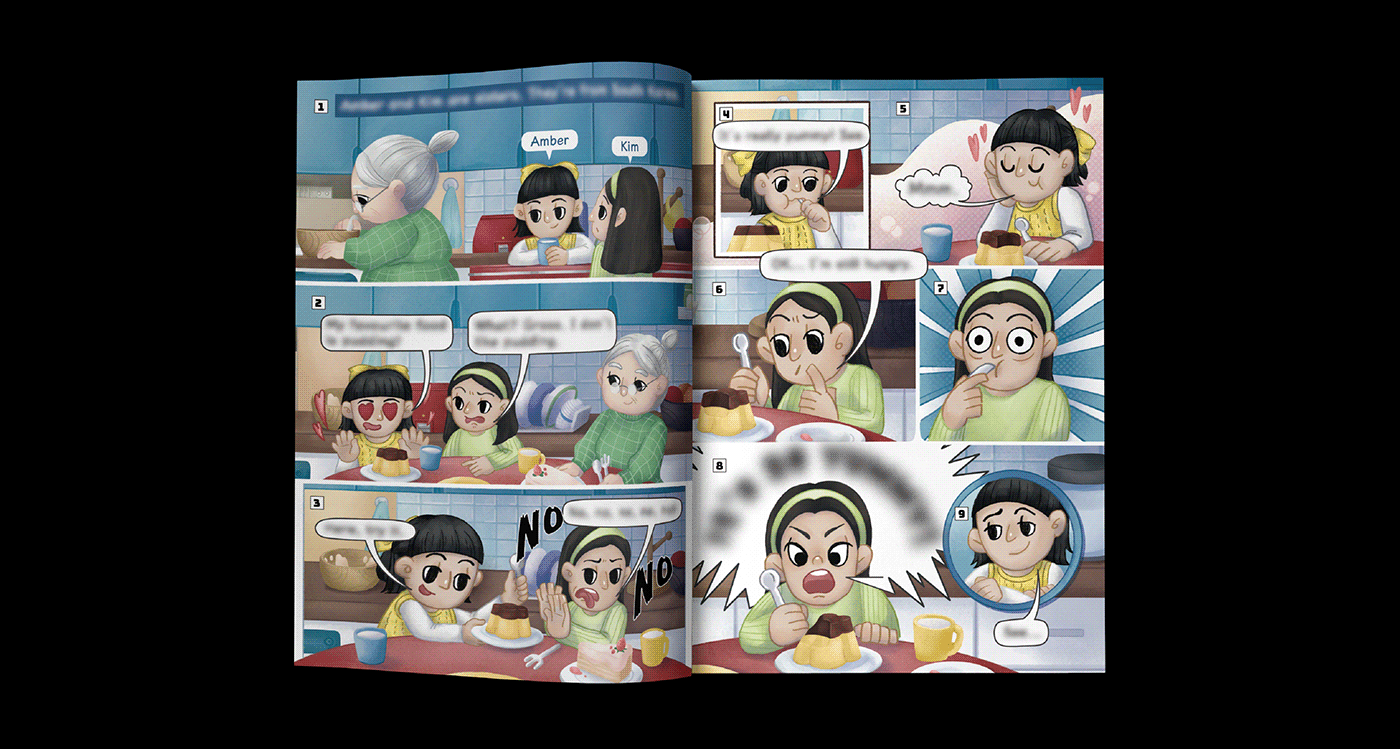 ILLUSTRATION  Digital Art  design textbook children's book children illustration comic digital illustration sketch 简单  