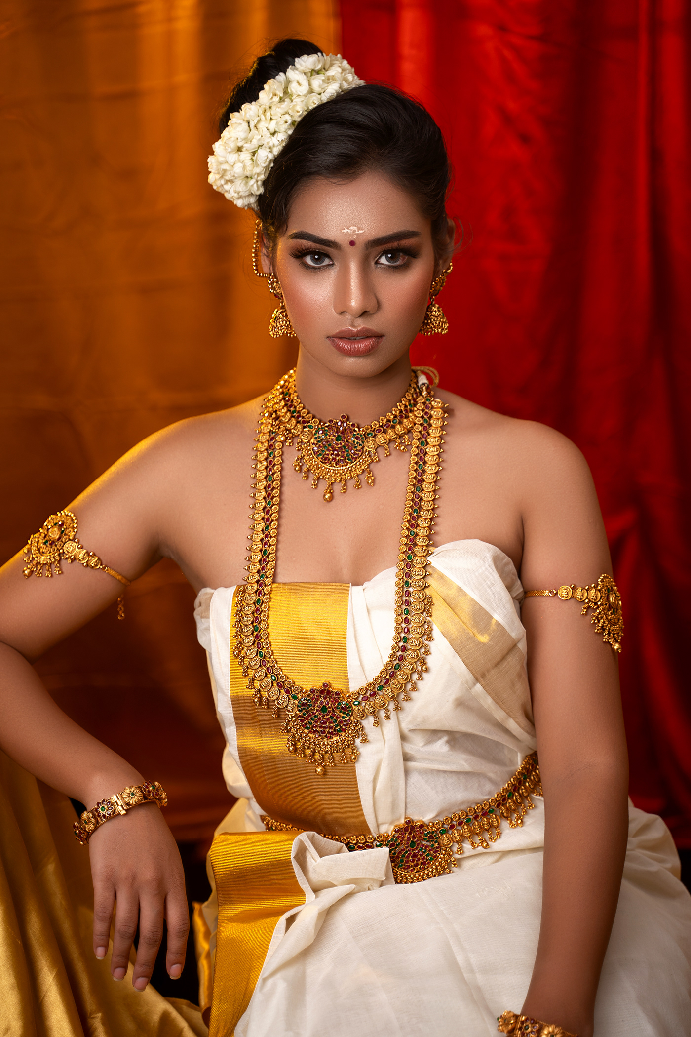 model Fashion  indian treditional India Photography  photoshoot portrait photographer Thamburatti