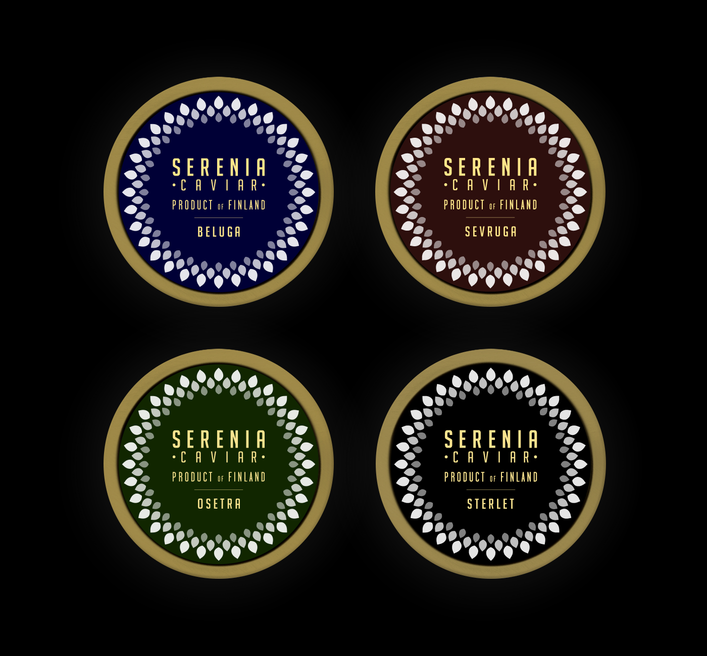 caviar luxury finland lid sturgeon sturgeons egg eggs exclusive club premium Website Label logo