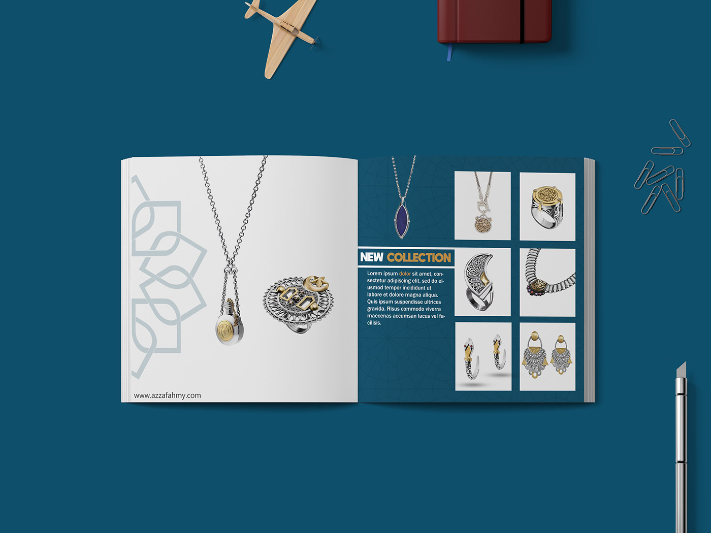 Catalogue concept creative design e-book graphic design  jewelry catalogue Layout magazine Photography 