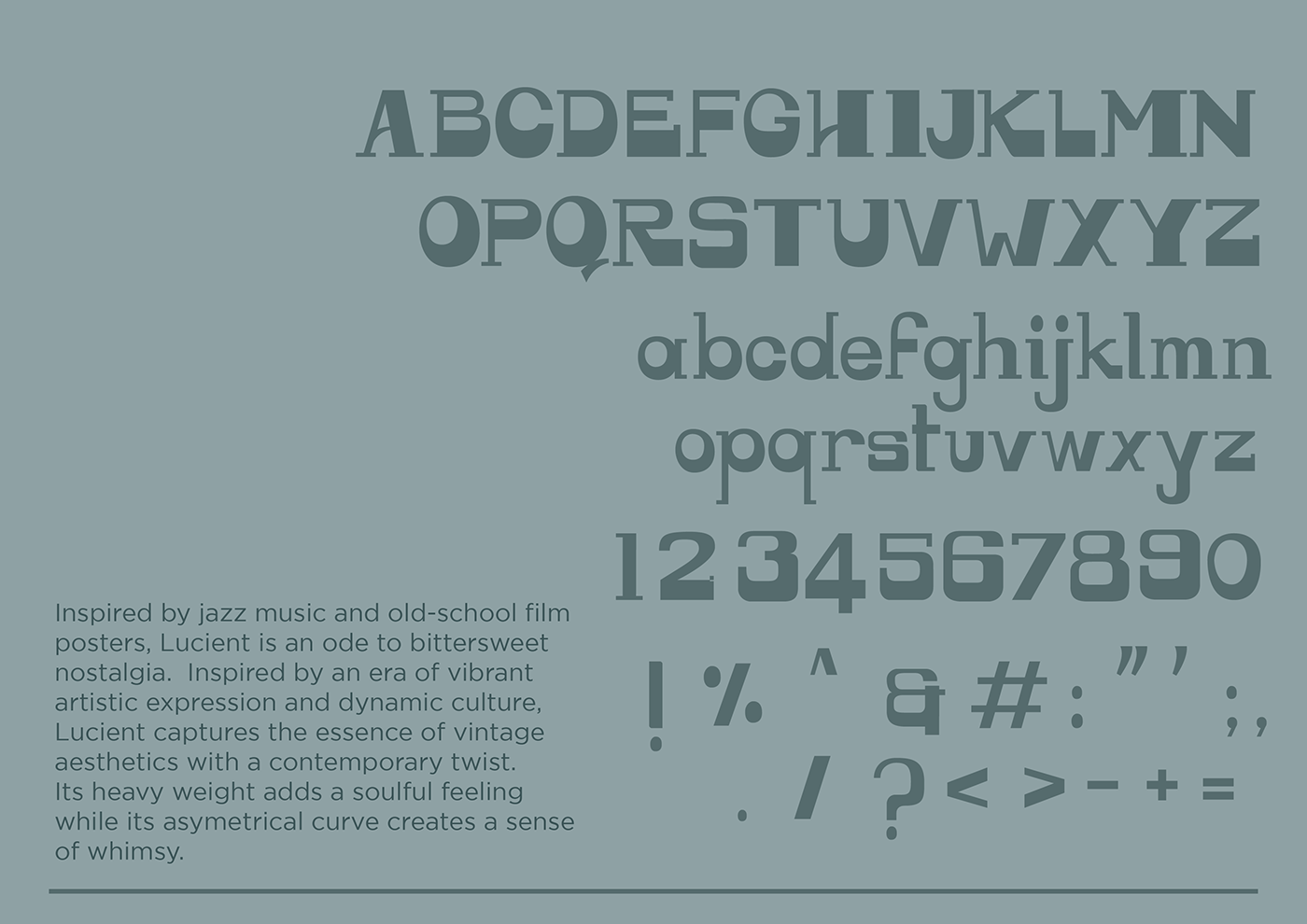 typography   Typeface type design display font typeface design graphic design  Retro font