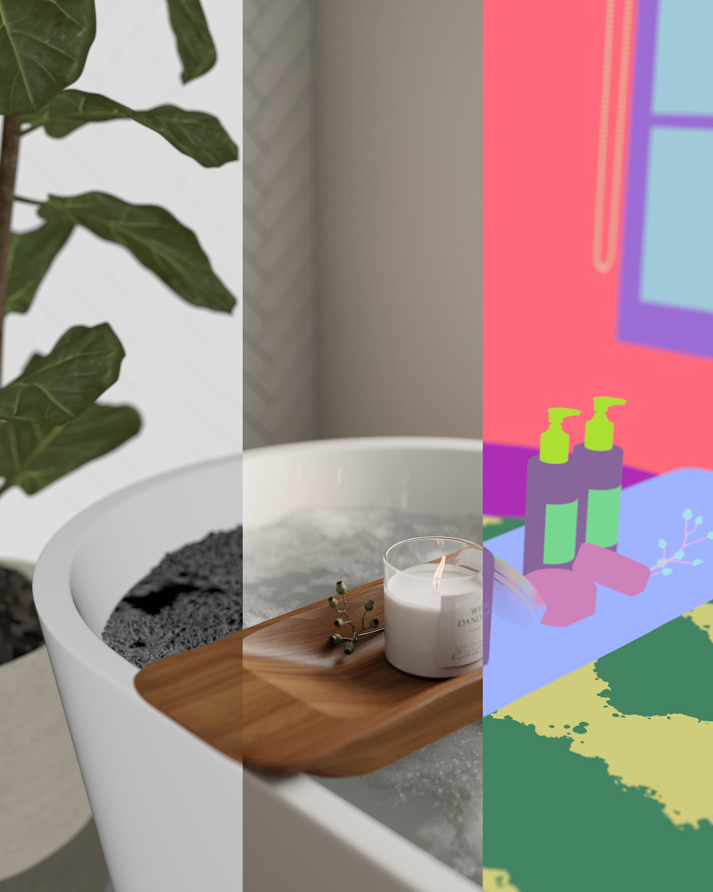 3dsmax corona render  interiordesign archviz bathroom