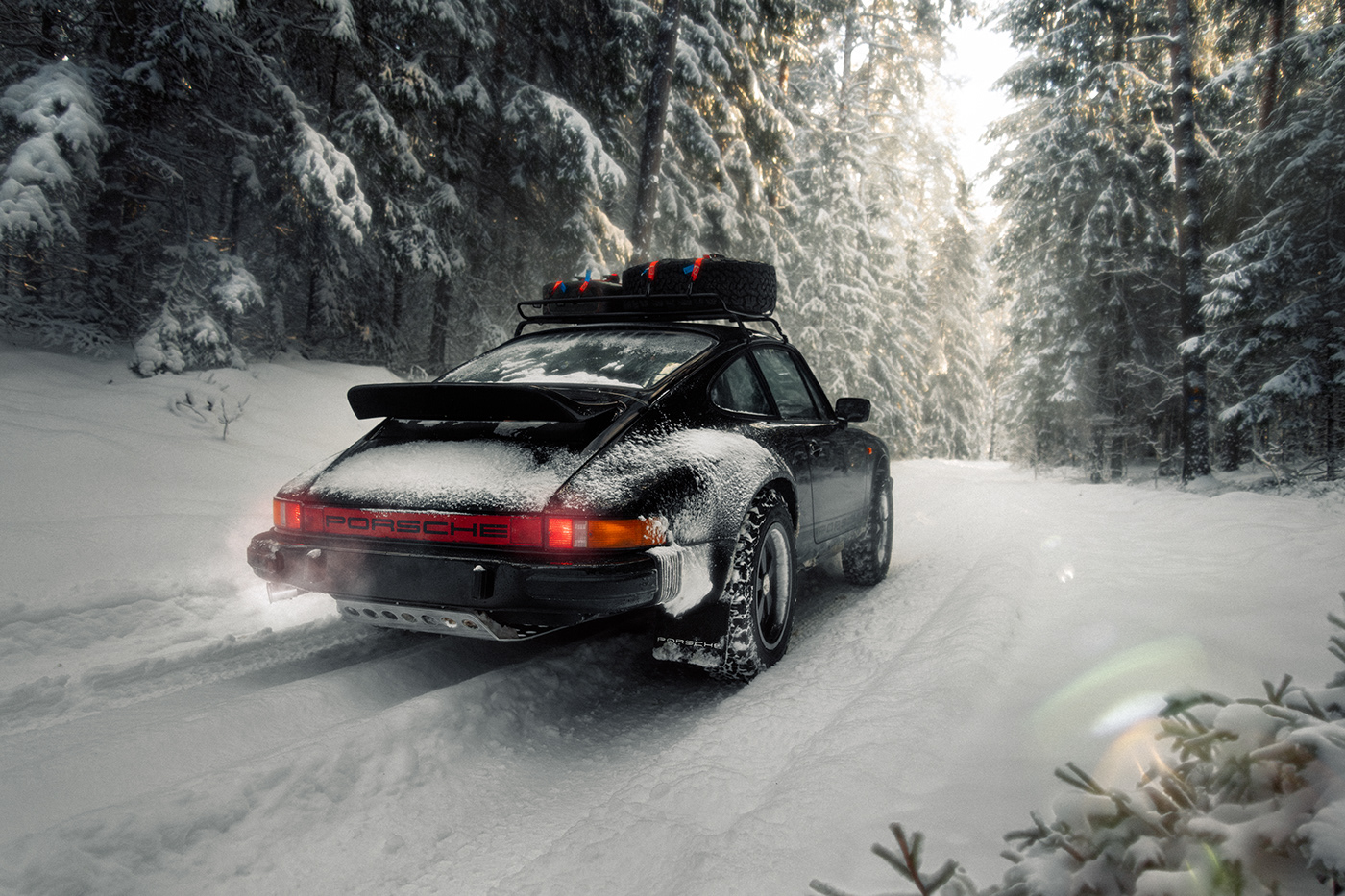 automotive   Photography  Porsche PORSCHE911 winter rally Offroad aircooled automotivephotography
