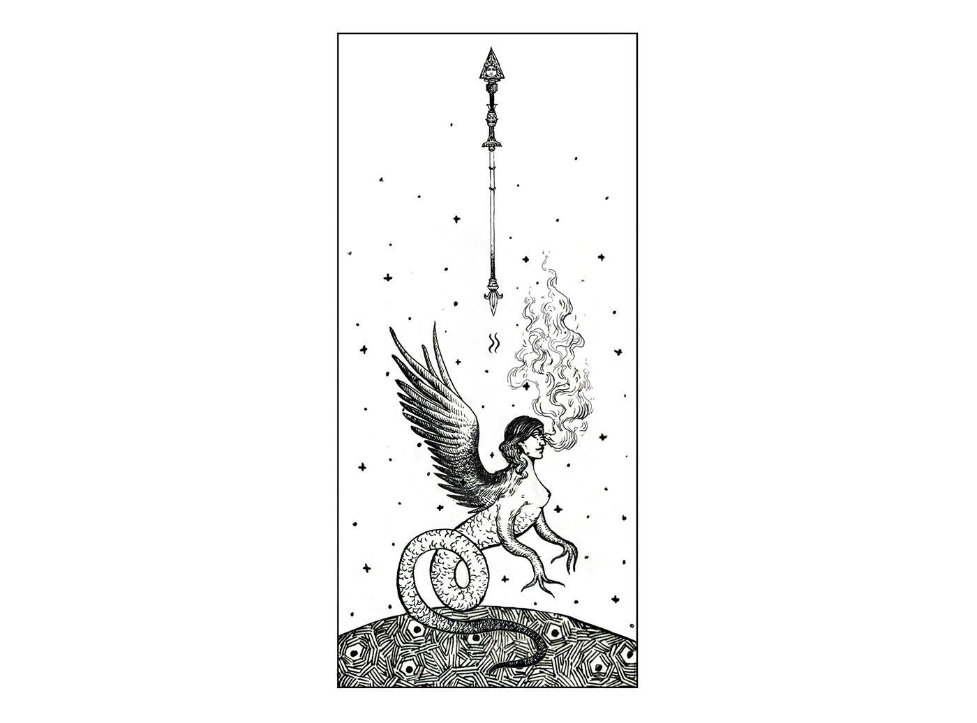 animals birds esoterics ILLUSTRATION  mythology tarot