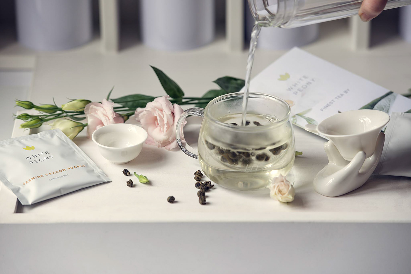 Packaging Ecology tea herbal clean Minimalism premium soft drinks