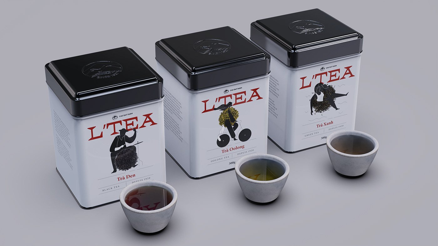 ILLUSTRATION  Packaging packaging design tea identity graphic design  artwork Character design  Food  brand identity