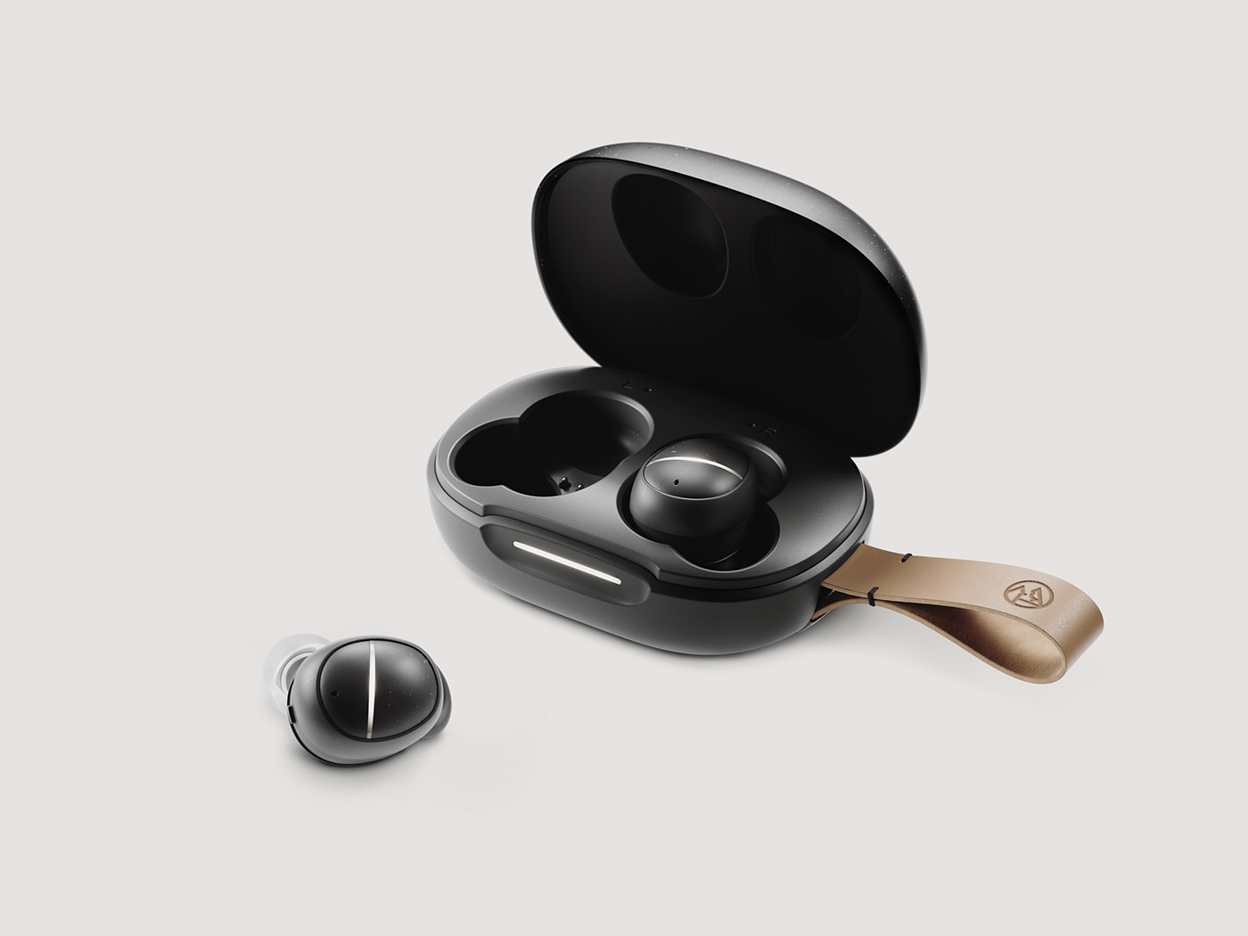 TWS earphone Earbuds industrial design  product design  wireless Audio brand
