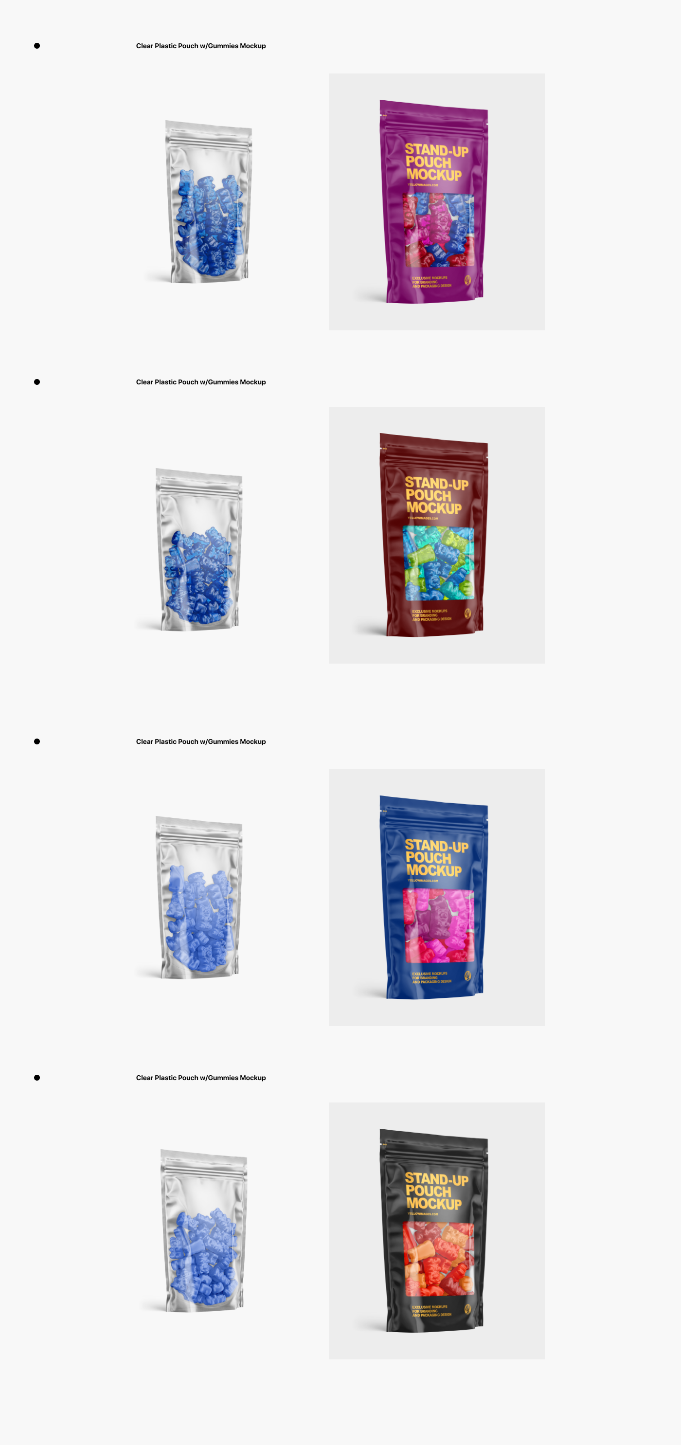 design Labeldesign Mockup Pack package pouch product visualization free mockup  Pouch Mockup