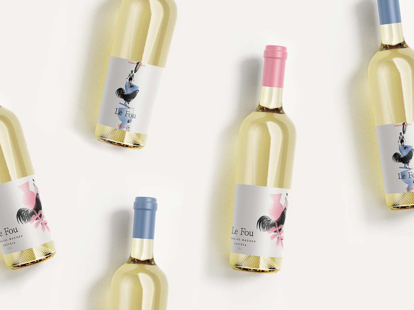 bar branding  collage design French graphic mediterranean restaurant seafood wine