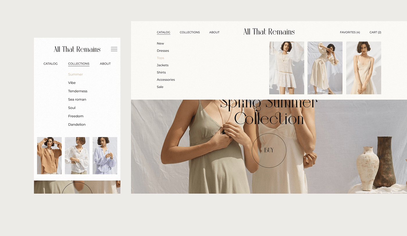 designer Ecommerce Fashion  Figma Interior redesign shop UI/UX Web Design  Website