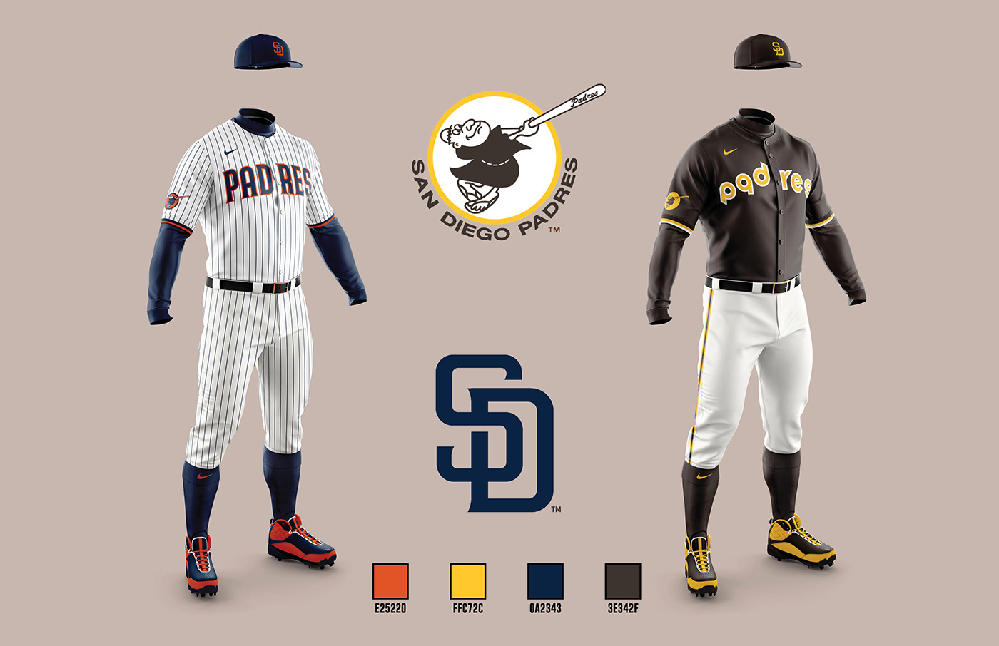 baseball branding  jersey mlb Nike Rebrand sports uniforms