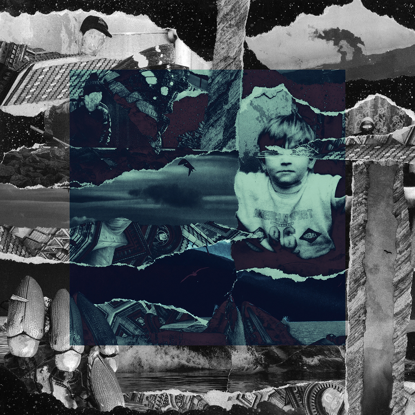 album cover art artwork collage digital illustration
