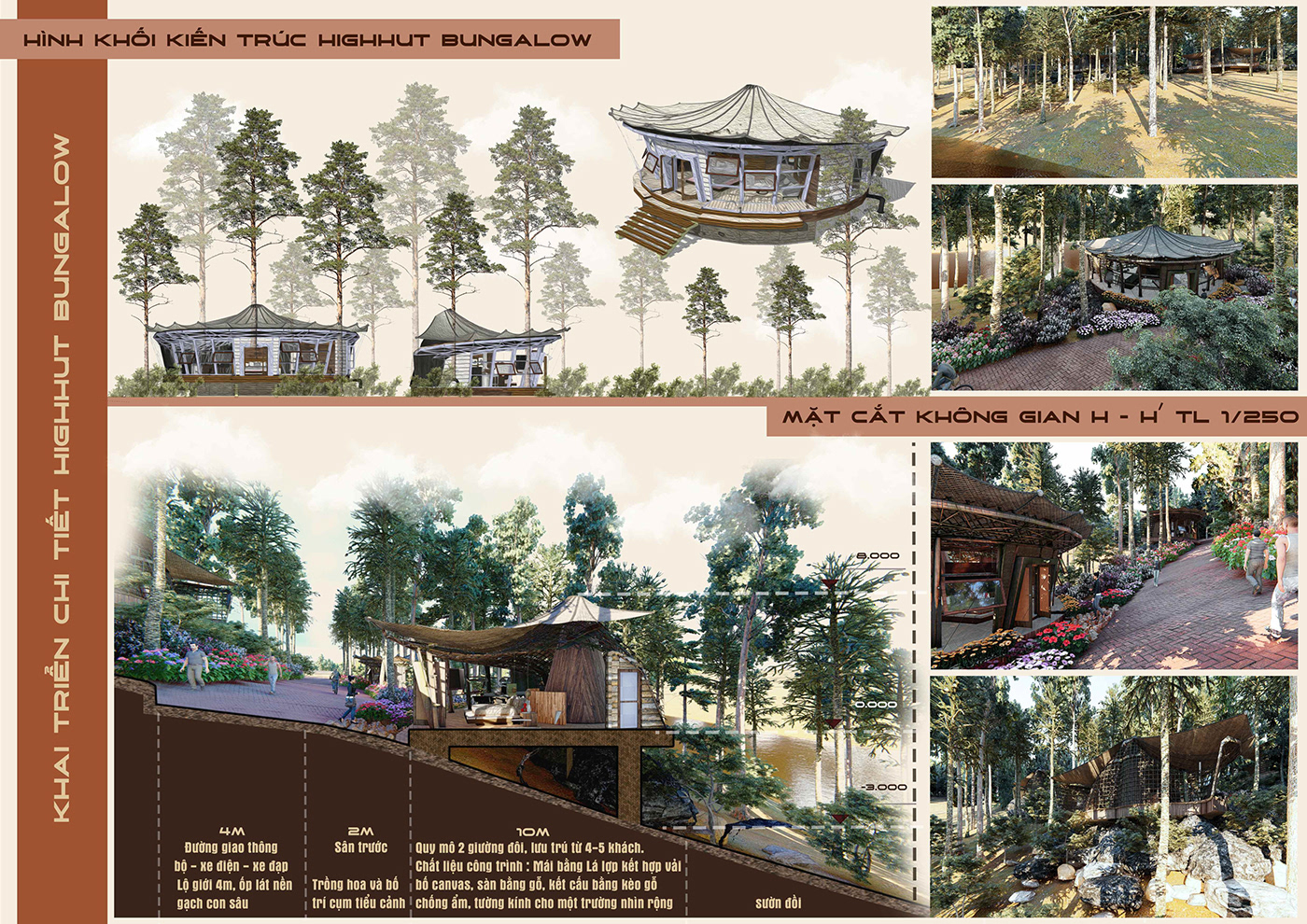 architecture design forest ideas Landscape Plan Project Render resort Urban