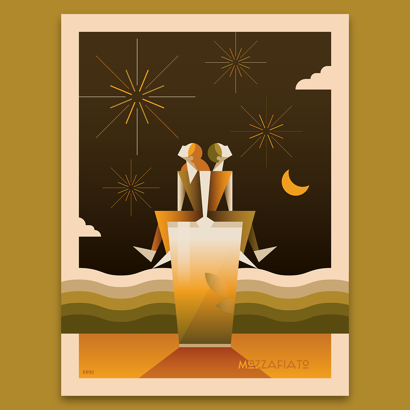 beer brewery ILLUSTRATION  poster