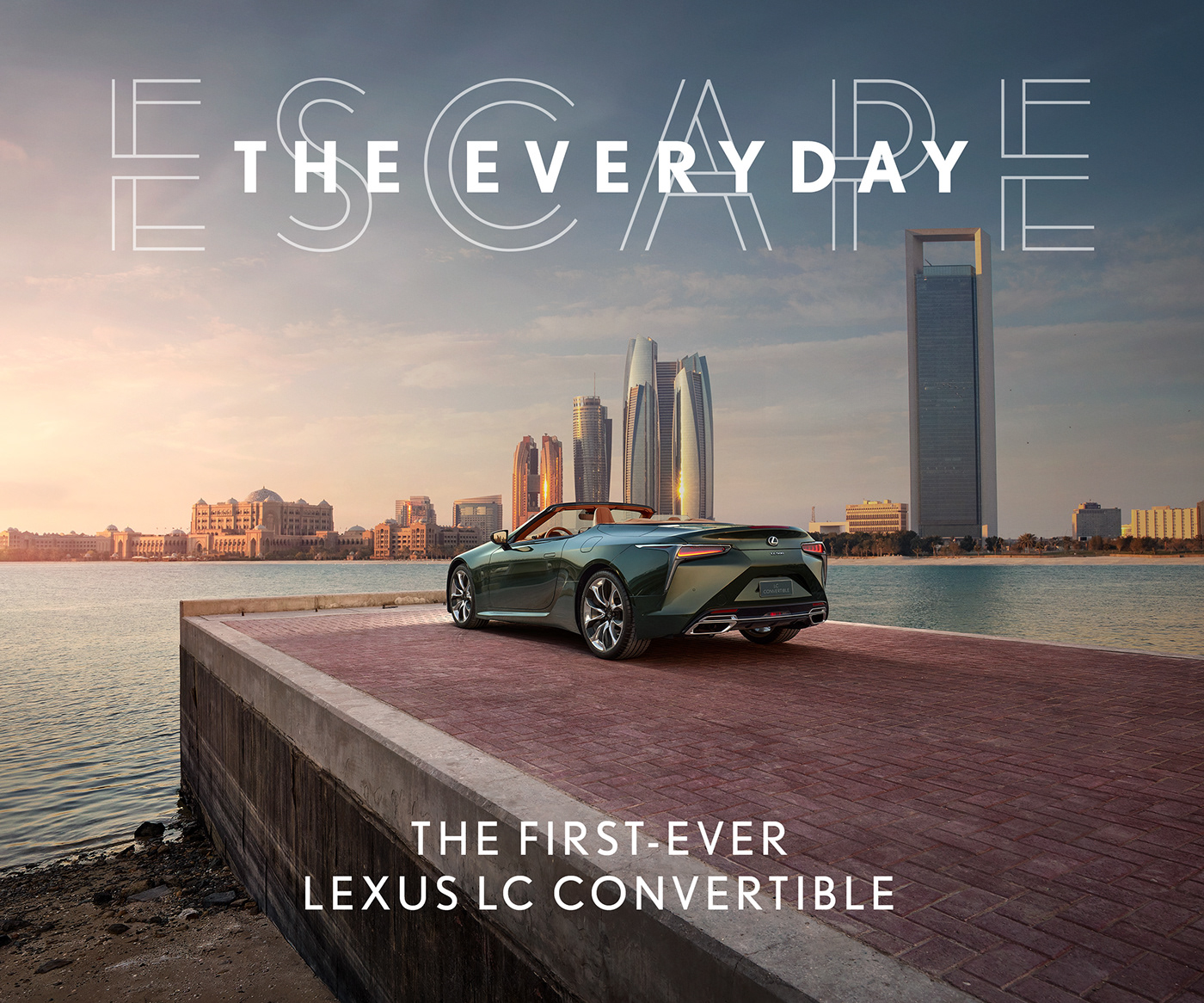 Abu Dhabi automotive   compositing dubai retouch car Lexus