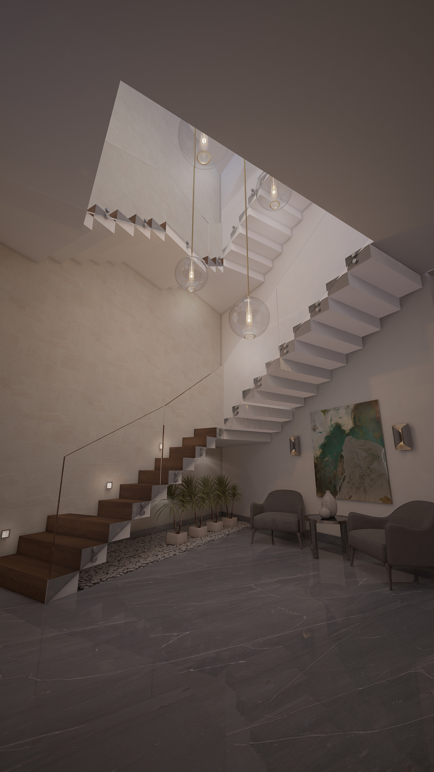 Interior design architecture decor Residence neutrals
