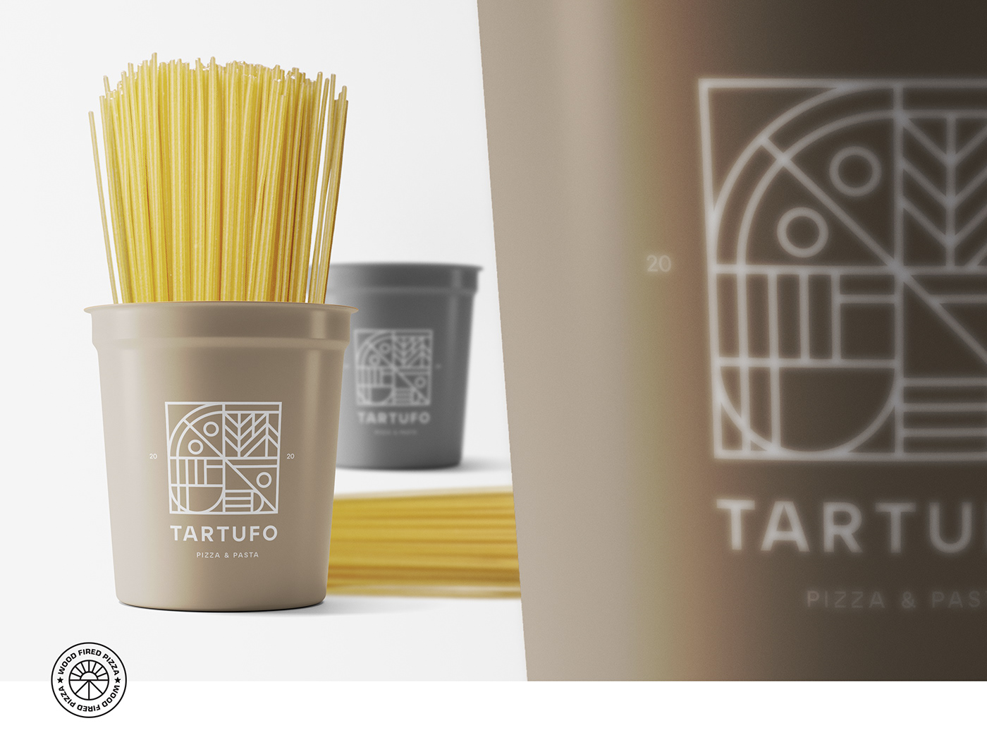 AGRAFIX branding  logo logodesign Logotype Packaging packagingdesign pizzalogo pizzaria tartufo
