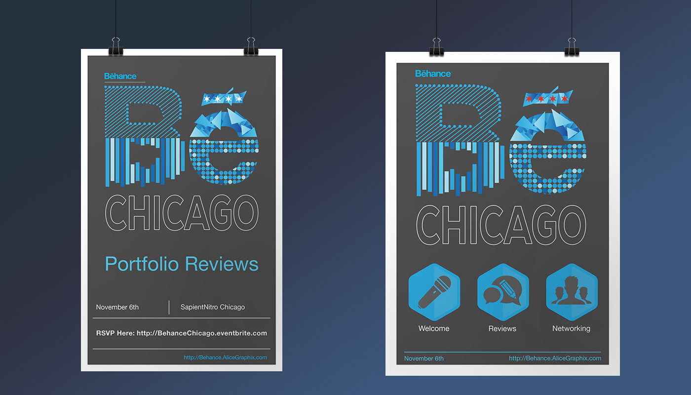 Behance branding  chicago Event event planning logo Logo Design Poster Design print design  Web Design 