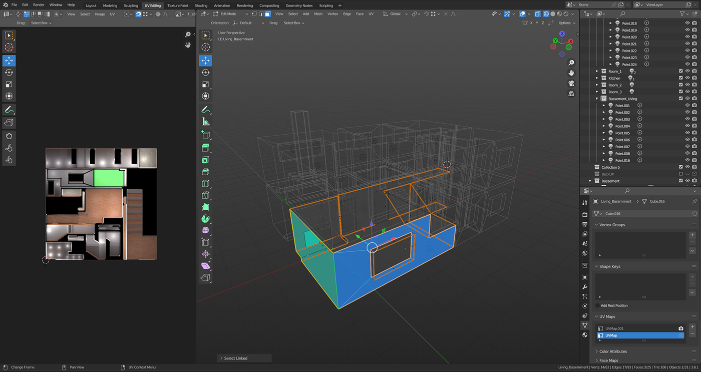 blender Unreal Engine 5 Substance Painter 3d modeling architecture Render
