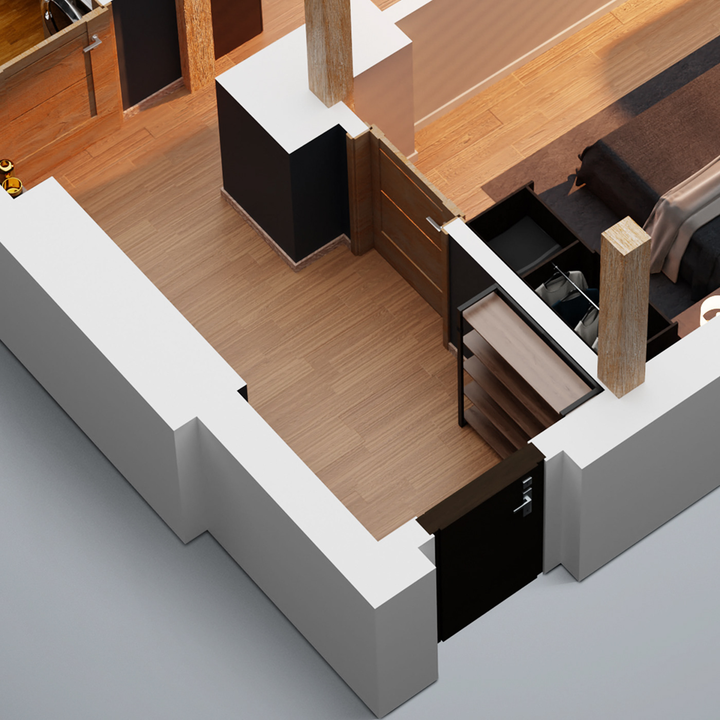 3D 3D mode architecture archviz blender floor plan Interior interior design  Render visualization