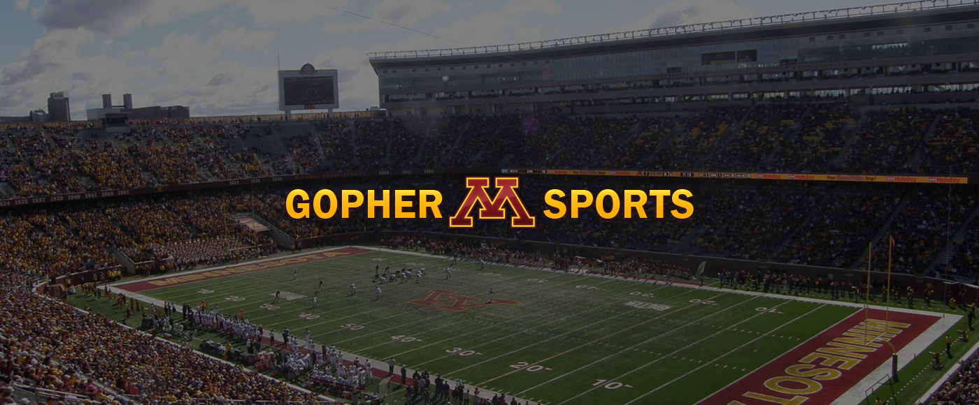 university of minnesota University minnesota u of m UofM Web Website website redesign redsign gopher  gopher sports gophers