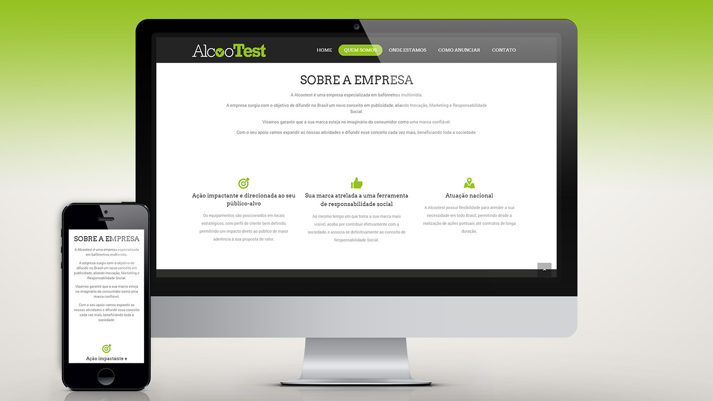 Responsive wordpress mobile onepage one-page