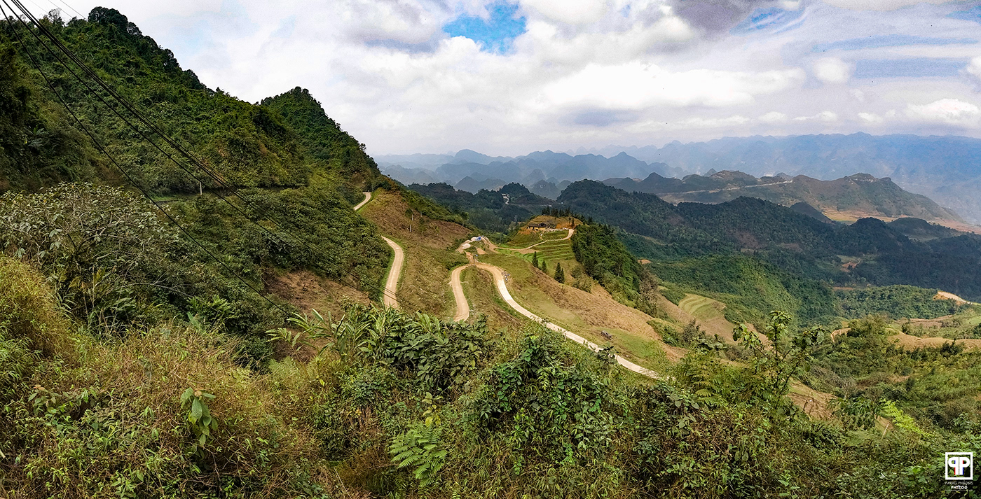 bike ride biker ha giang hanoi Landscape mountains road trip South East Asia Travel vietnam