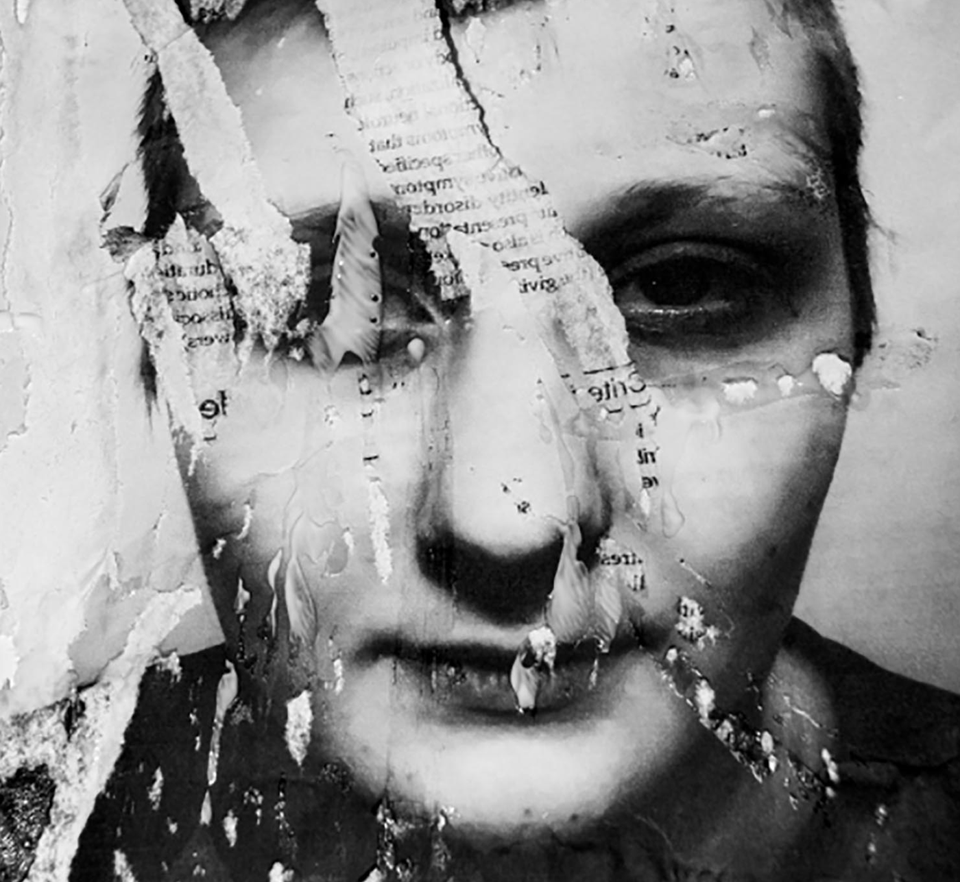 design experimental mental health Photography  photomontage typography  