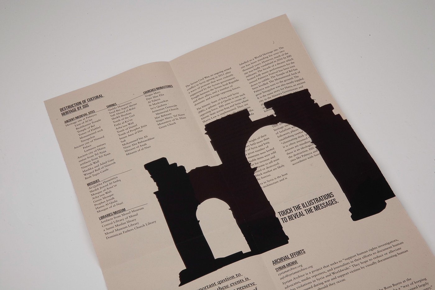 silk screen palmyra typography   print pamphlet Thermography thermochromic adobeawards