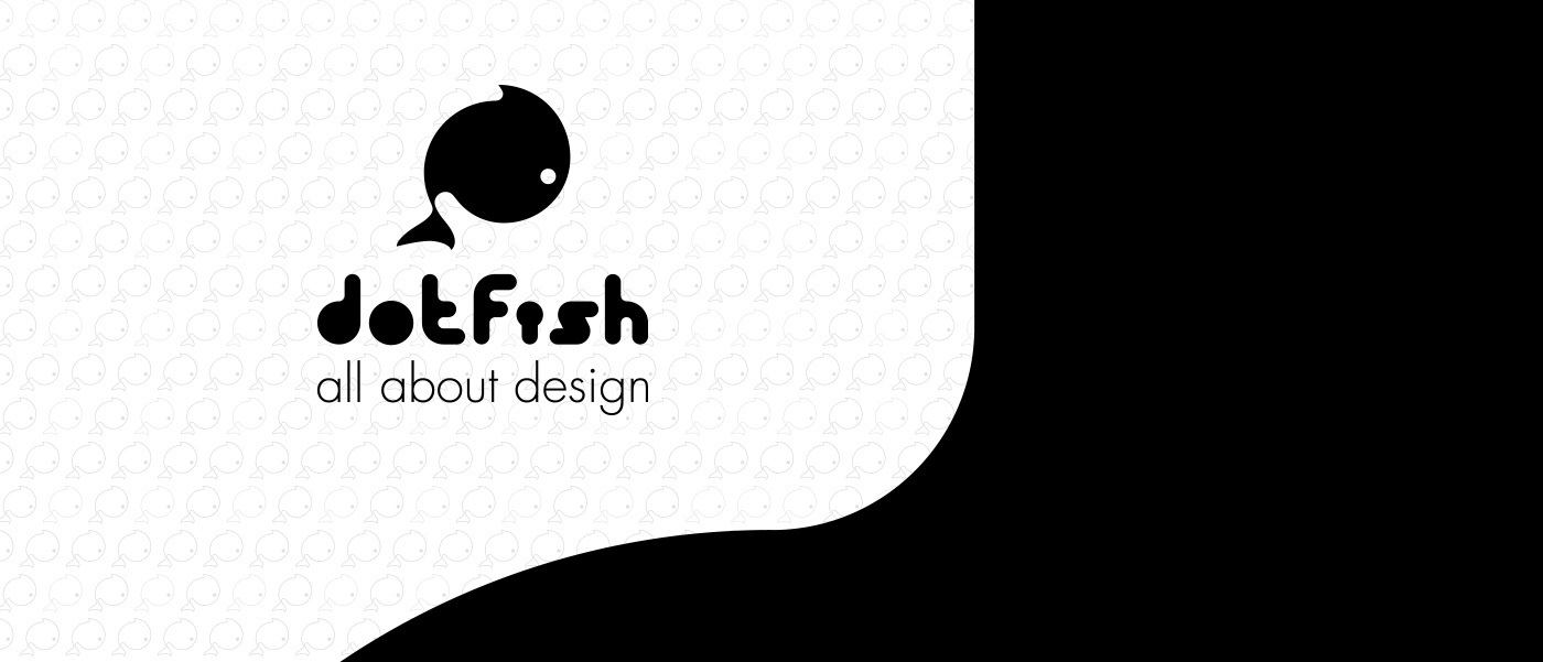Logotype Corporate Identity logo brand dotfish
