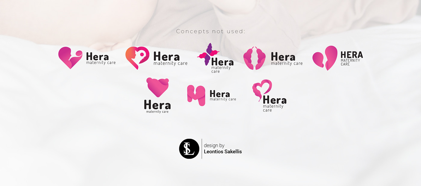 maternity hera midwife pregnancy warmth logo branding  leontios sakellis