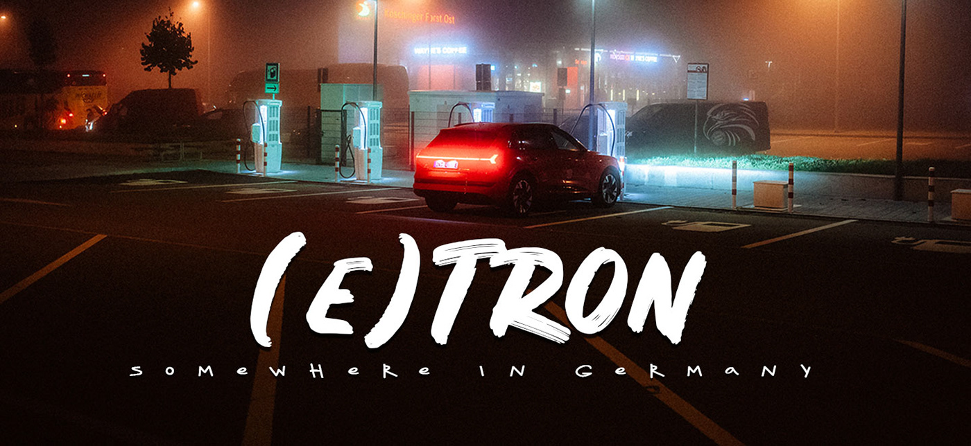 Audi e-tron etron Tron Moody automotive   Authentic future car