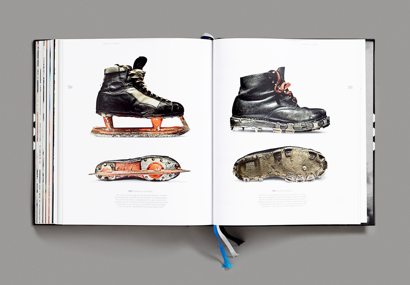 adidas history sports book editorial