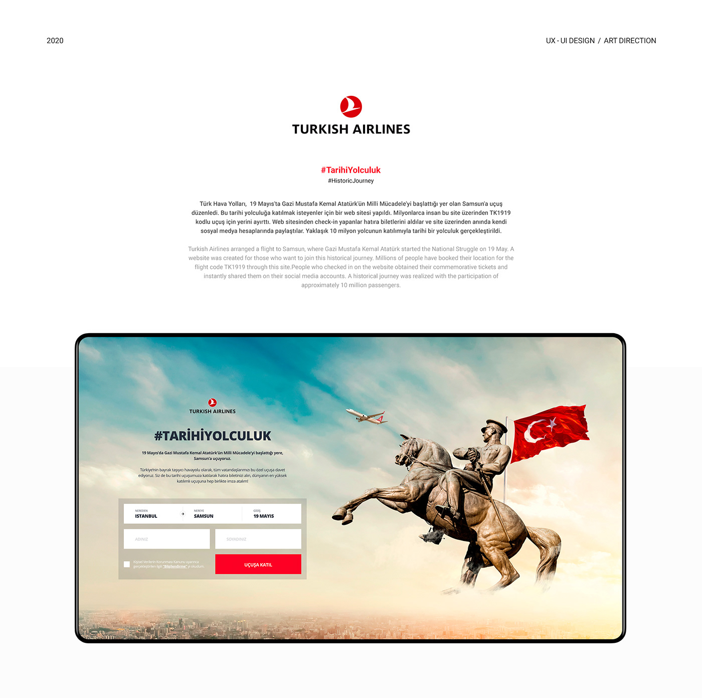 Aiplane Airlines Ataturk creative flat Flying historic minimal ticket turkish