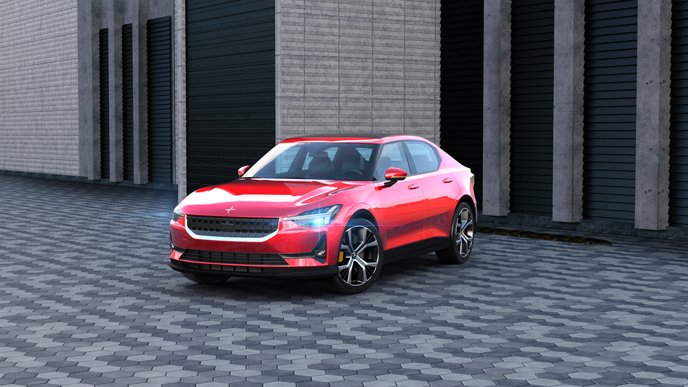 Alias automotive   automotive cgi Automotive design CGI CGI RENDERINGS Polestar visualization Volvo VRED