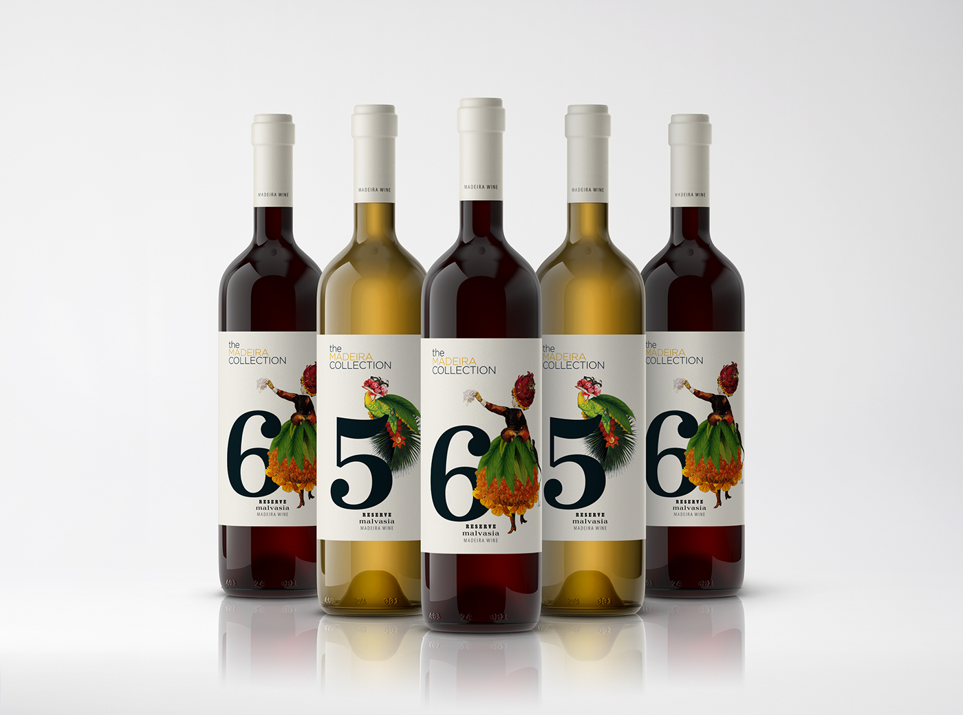 winelabel packaging design digital illustration collage wine Label print alessandridesign