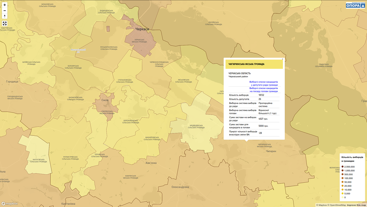 carto Election interaction js map mapbox Mapping maps ukraine