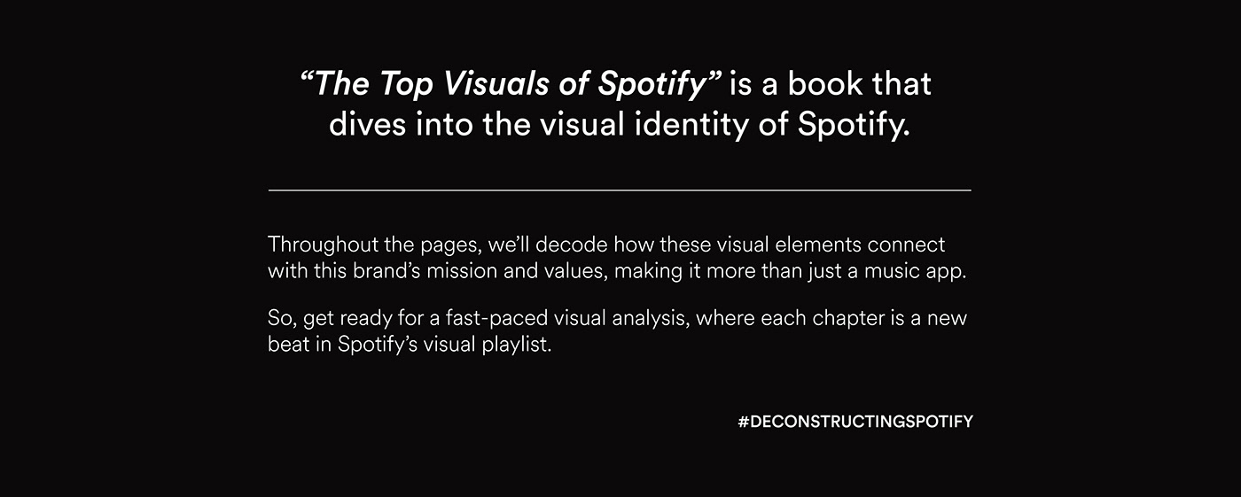 design visual identity brand spotify spotify design book design editorial graphic design  editorial design  book