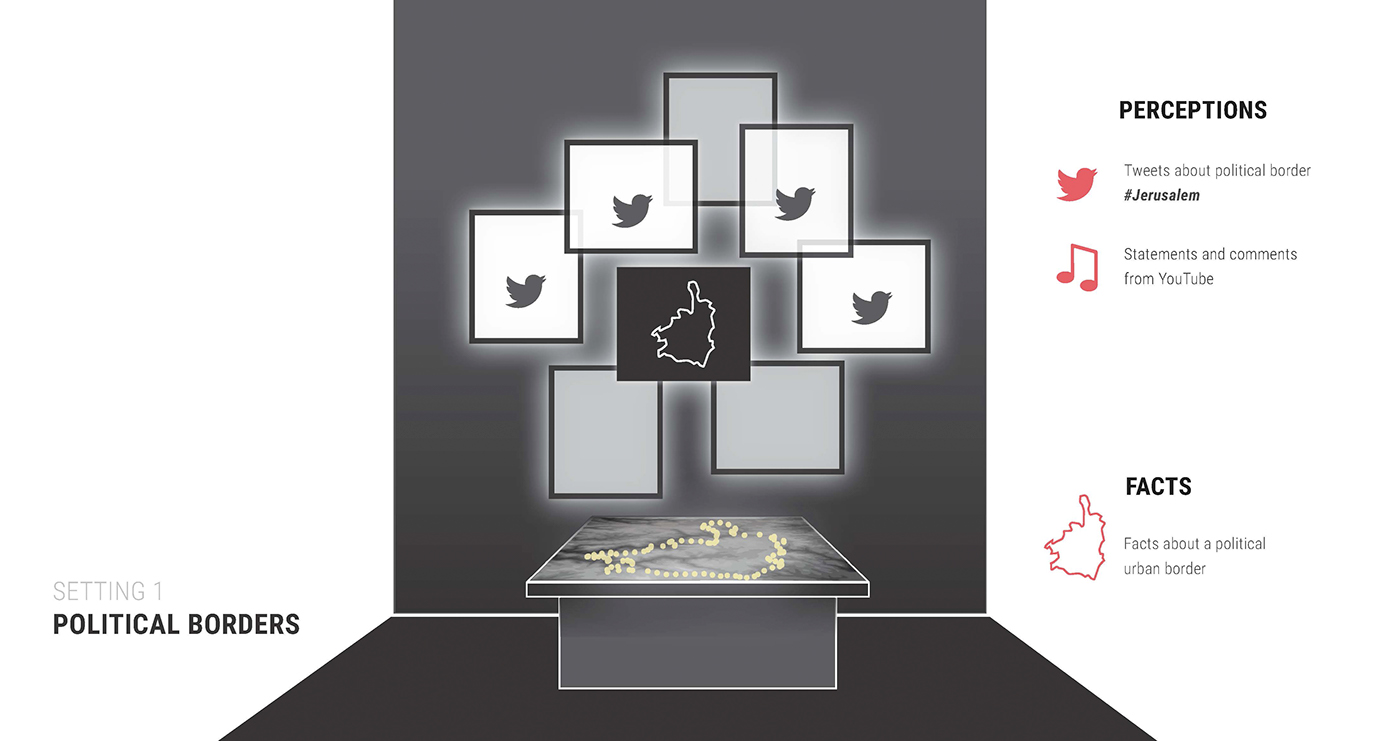 installation social media scenography Exhibition projection mapping cartography topographic map Spatial Design