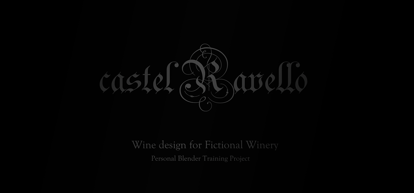 brand castel ravello erveluce est est Ravello Toussaint wine wine label wine label graphic witcher