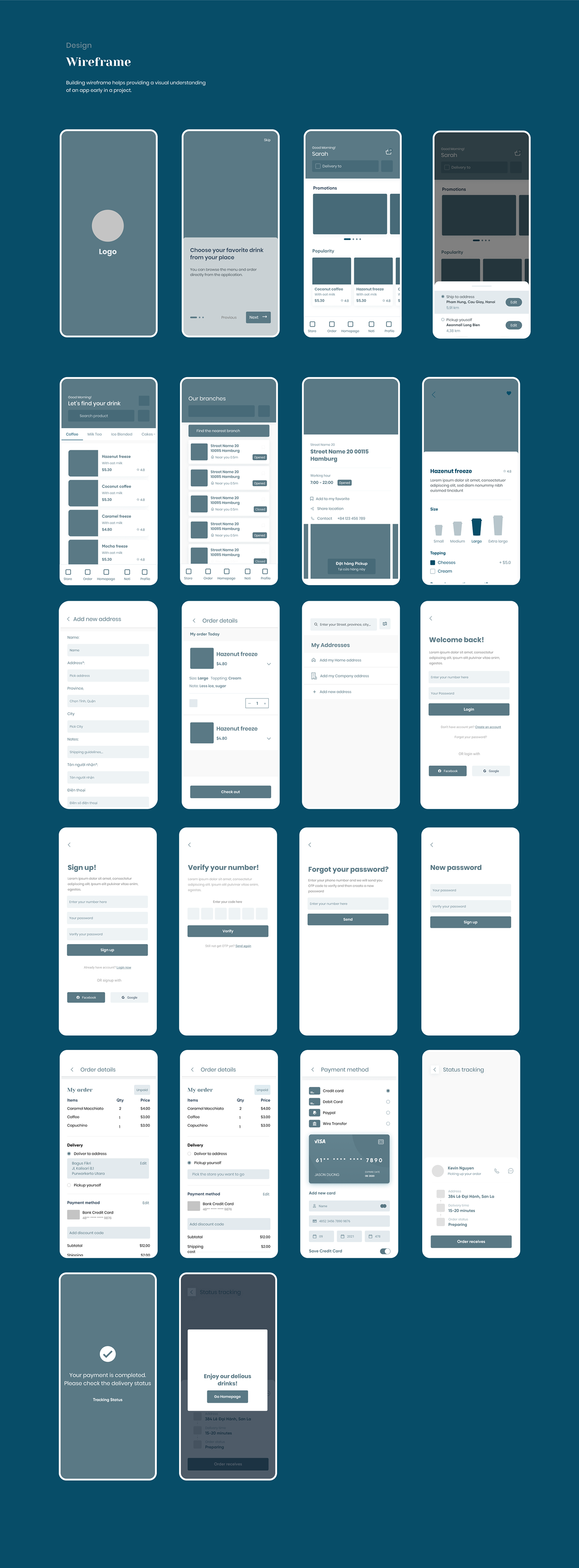 app design application Case Study Mobile app ui design UI/UX Coffee landing page Website