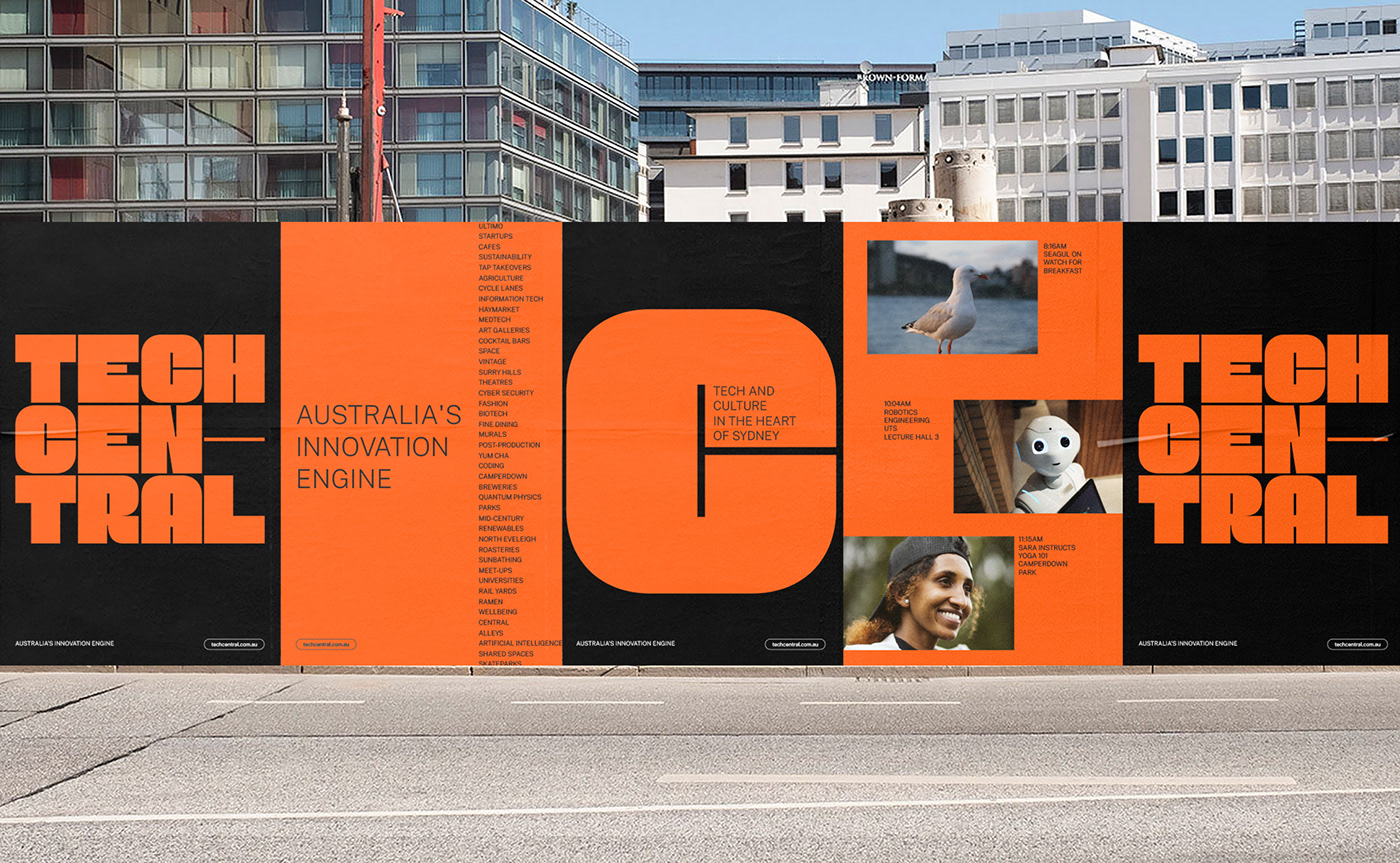 Australia city identity innovation place Precinct Startup sydney typography   Variable Font