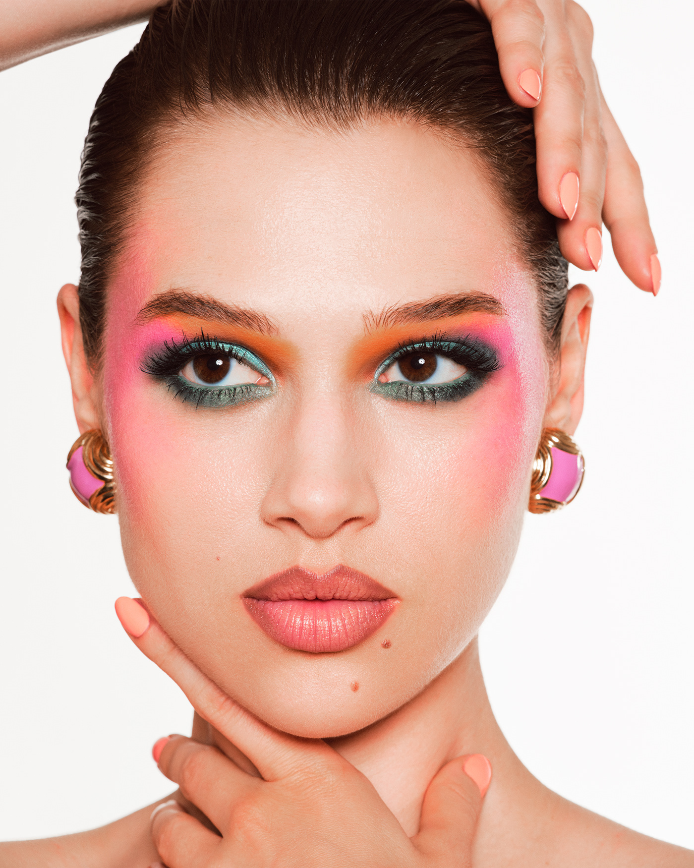 beauty model photoshoot makeup portrait