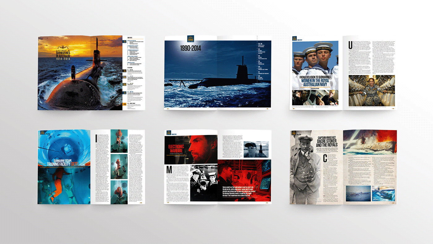 book design editorial design  Layout submarines